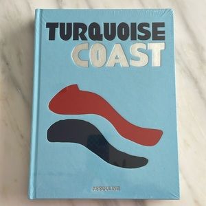 Unopened! Assouline Turquoise Coast coffee table book